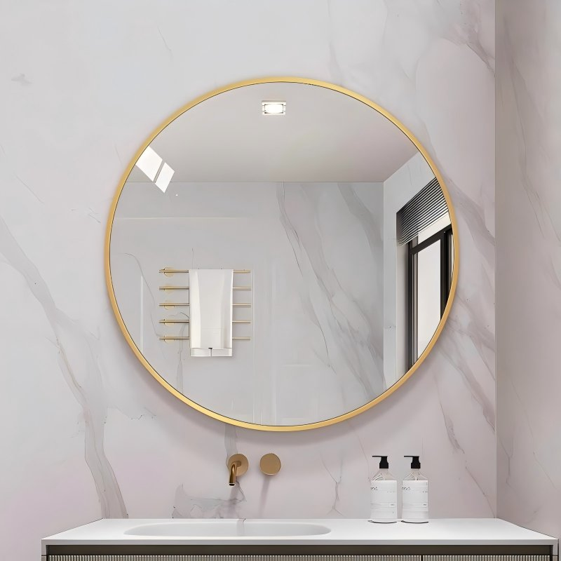 3-6mm Waterproof Silver Mirror Glass, Double Coated