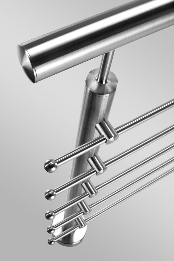 Stainless Steel Railing/Balustrade Systems with Railing Fitting/Staircase/Glass Baluster/Railings/Glass Balustrade
