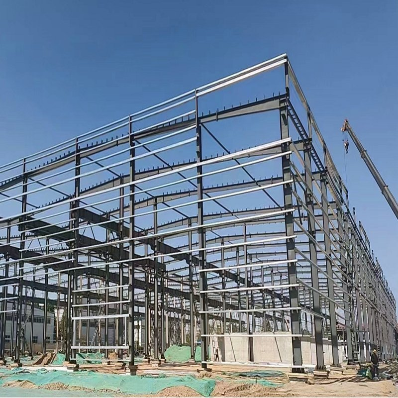 Pre Engineered Building Manufacturer Prefabricated Large Span Light Steel Structure Warehouse Construction Metal Factory Workshop