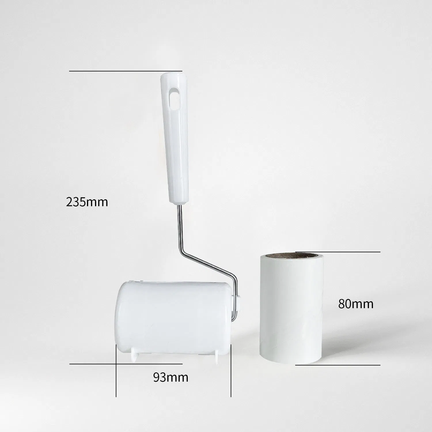 Pets Cat Dog Hair Remover Dust Wiping Function Clothes Extra Sticky 6.3 Inch Large Lint Roller