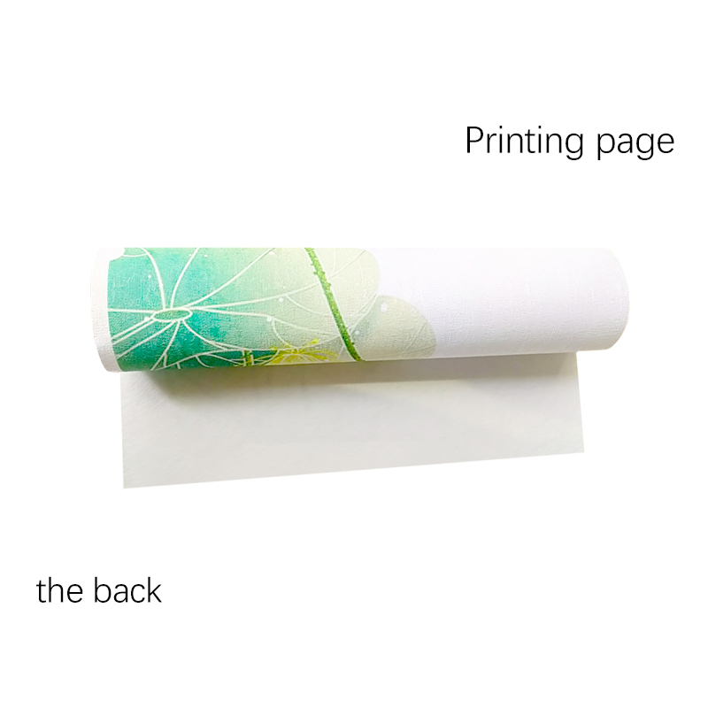 Minimalist Linear Leaf and Vine Pattern Wallpaper Brings Nature Indoors to Balconies Wallpaper