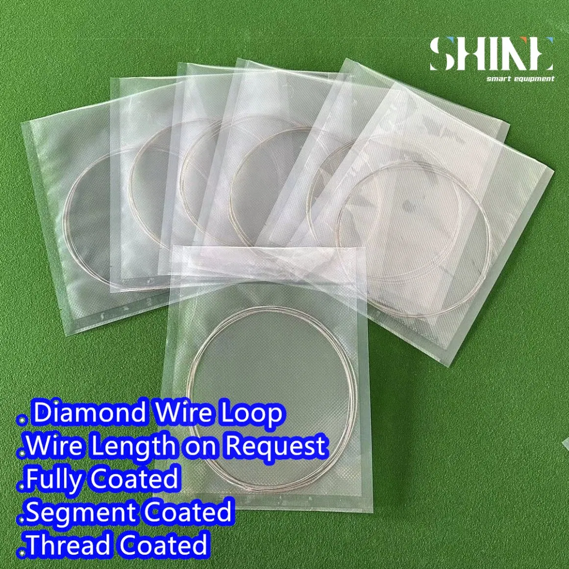 High-Endurance Segmented Coating Diamond Wire Loop Saw Blade for Long Lasting Use