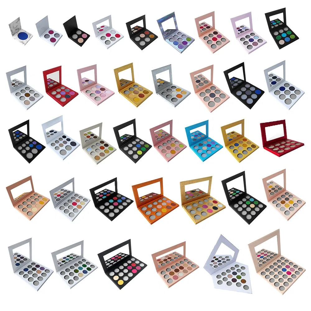 Make Original Brand Vibrant Eyeshadow Palette for Stunning Makeup Looks and Styles