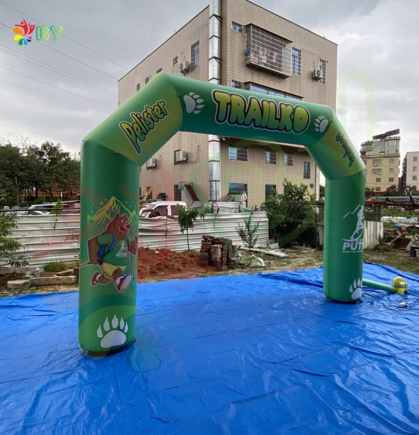 Advertising Inflatable Race Arch Inflatable Start Finish Line Inflatable Arch