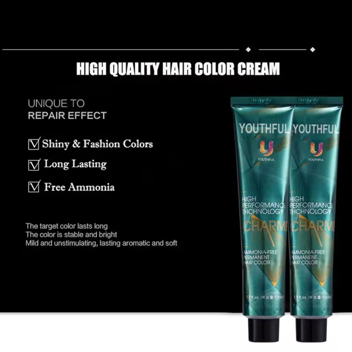 Foctory Cover White Hair Professional Dye Cream Portable