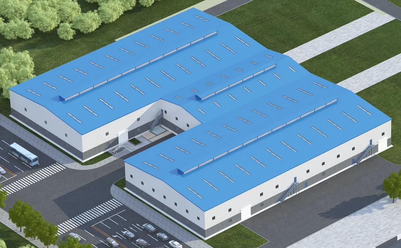 Prefab Frame Warehouse Buildings Garage Steel Structure Prefabricated Workshop