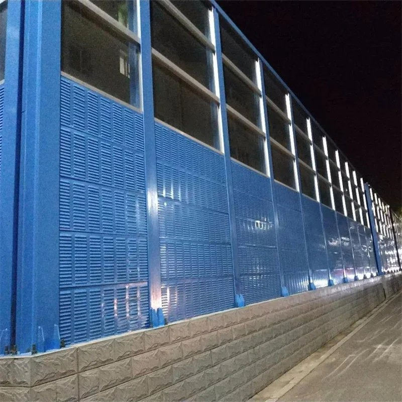 Highway Noise Barrier Wall Sound Insulation Fence for Traffic Noise Control