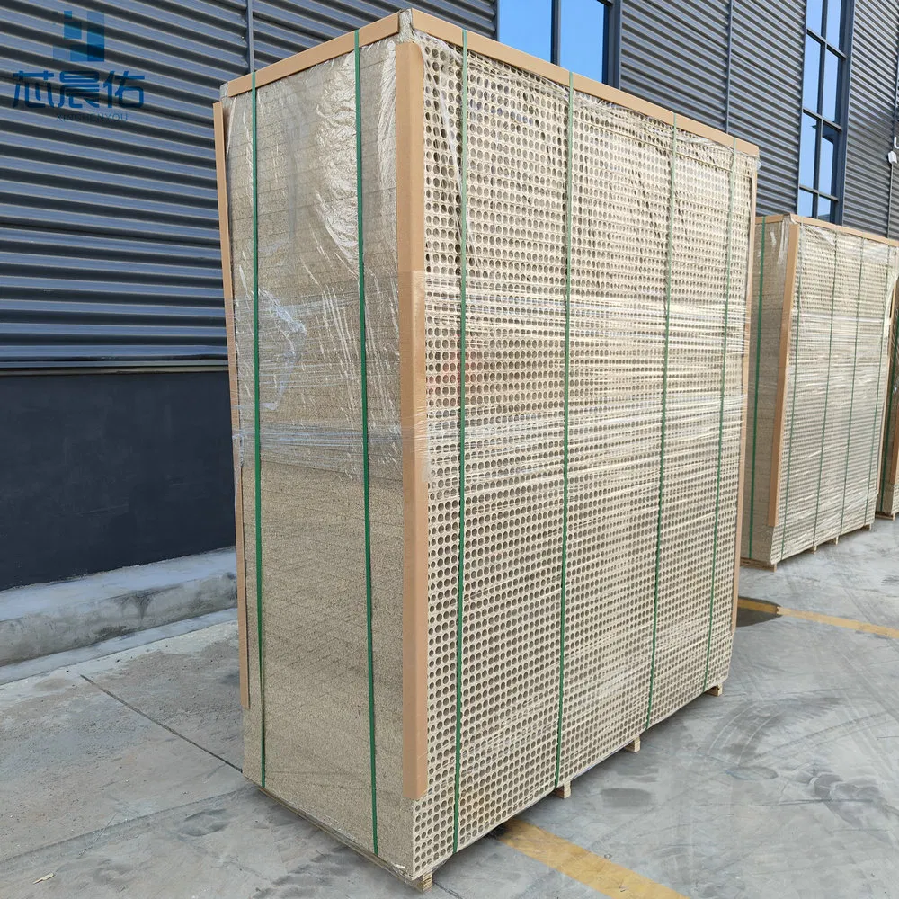 2090*1180*40mm Tubular Chipbpard Hollow Particle Board for Door Core Chipboard