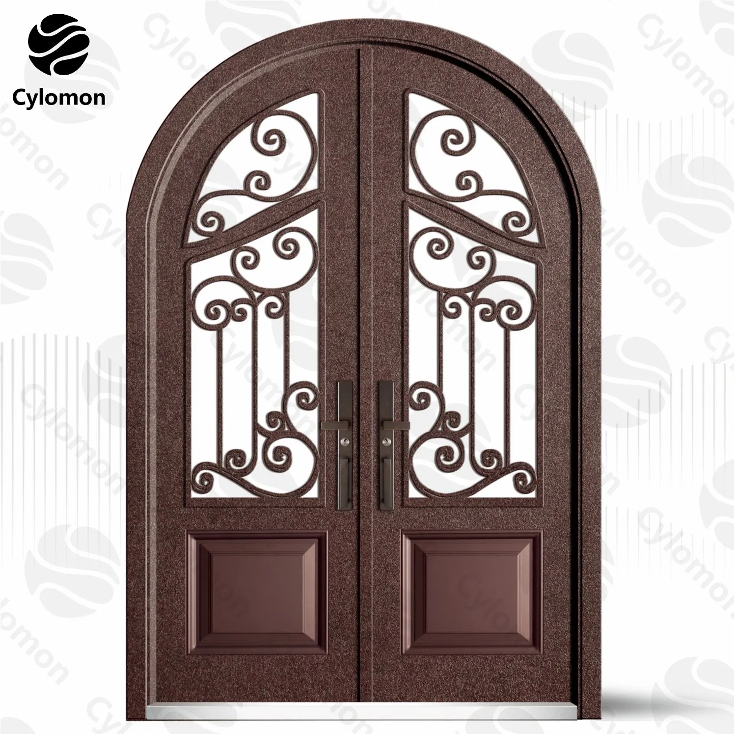 Quality Choice Secure Weatherproof Glass Door Kitchen Metal Aluminum Single Double Door