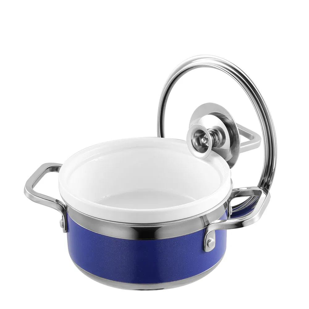6L Hotel Restaurant Buffet Induction New High Quality Rainbow Ceramic Dish Chafer