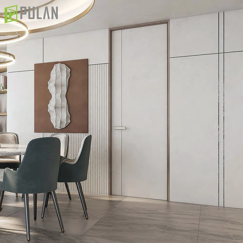 Sleek Aluminium Door with Invisible Frame for Modern Spaces