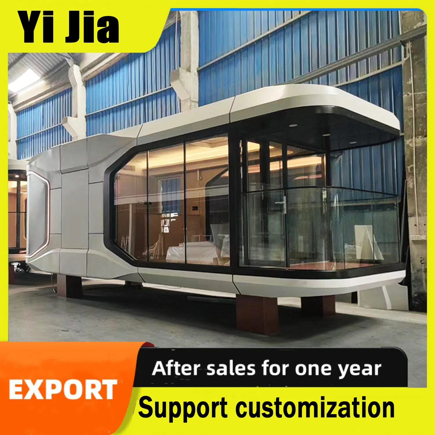 Made in China Prefabricated Capsule Room Luxury Temporary Housing for Tourist Hotels, Hotels, Natural Scenic Spots