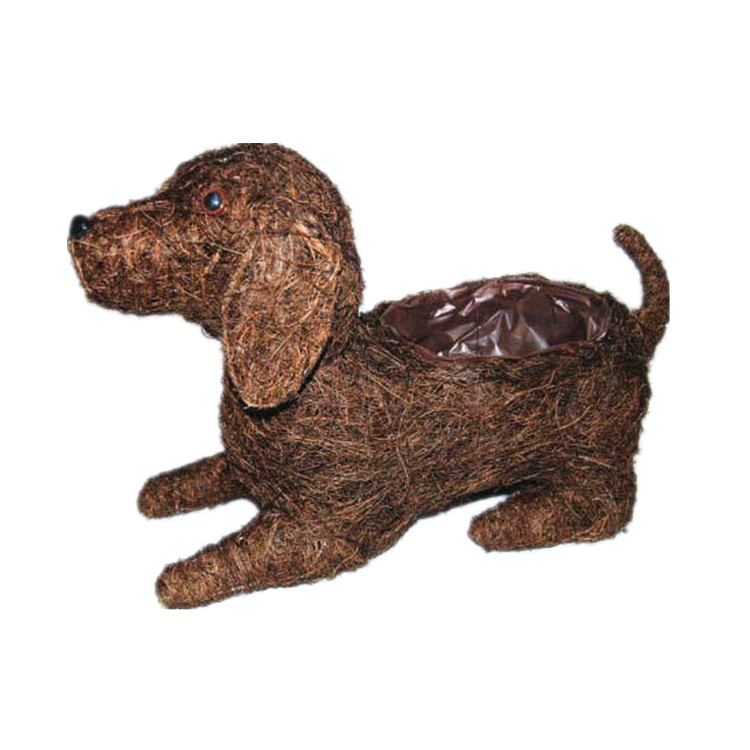 Топиарий собака ротанг