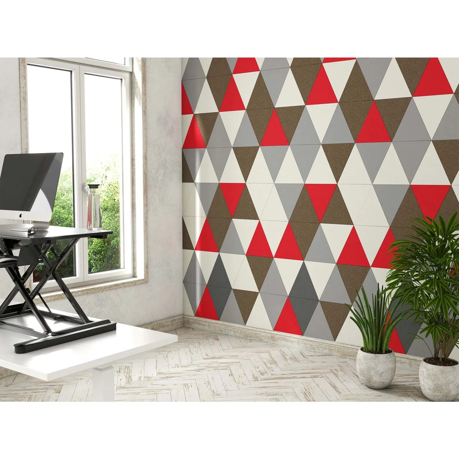 Sound-Proof Acoustic Panels, Decorative Sound-Proof Wall Panels, Sound-Absorbing Tiles for Home and Office