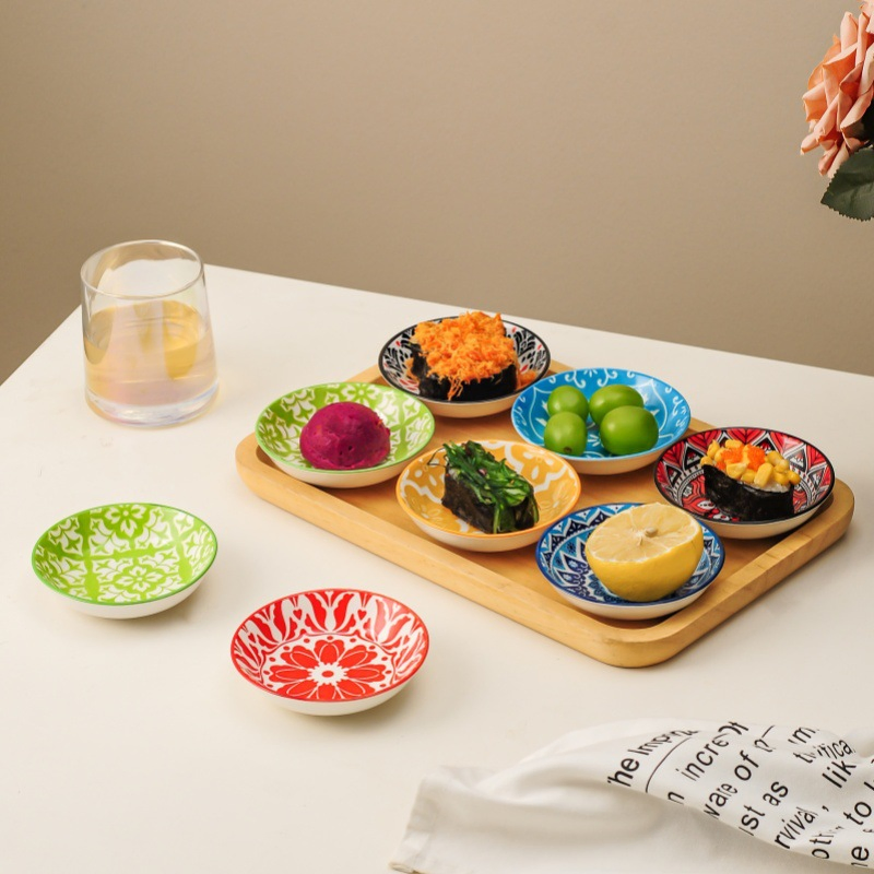 4.25"Saucer Soup Plate Pad Printing Porcelware Hotelware Ceramic Tableware