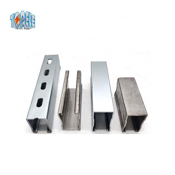 Slotted Galvanized Support Steel Struture Struct Channel Steel Channel