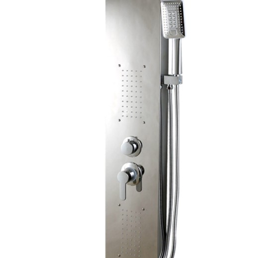 Ec-1010 Shower Panel Column Towers Stainless Steel Wall Mount Shower Panel for Bathroom