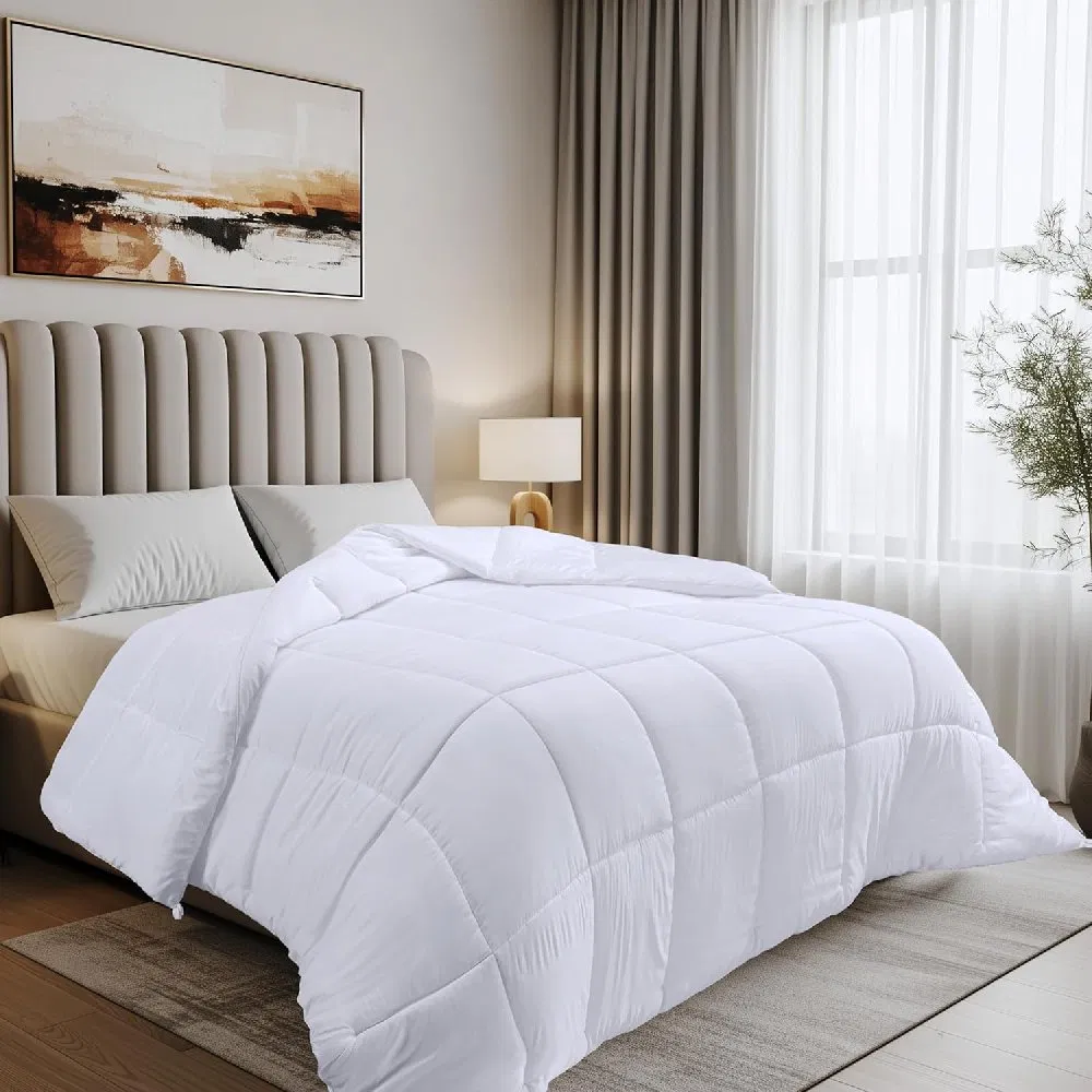 Factory Supply High Quality Bedding Quilts Warm Winter Duvet Bedroom Hotel King Size Quilt