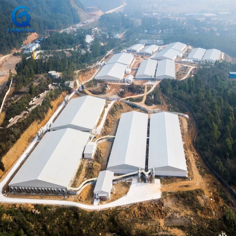 Prefabricated Steel Structure Pig House Farm Pig Farrowing Crate Piggery Shed Pig Farm