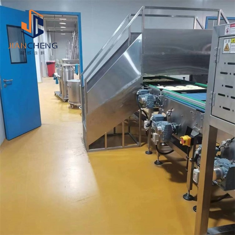 Water-Based Environmentally Four-Component High-Strength Polyurethane and Cementitious Based for Kitchen Flooring System