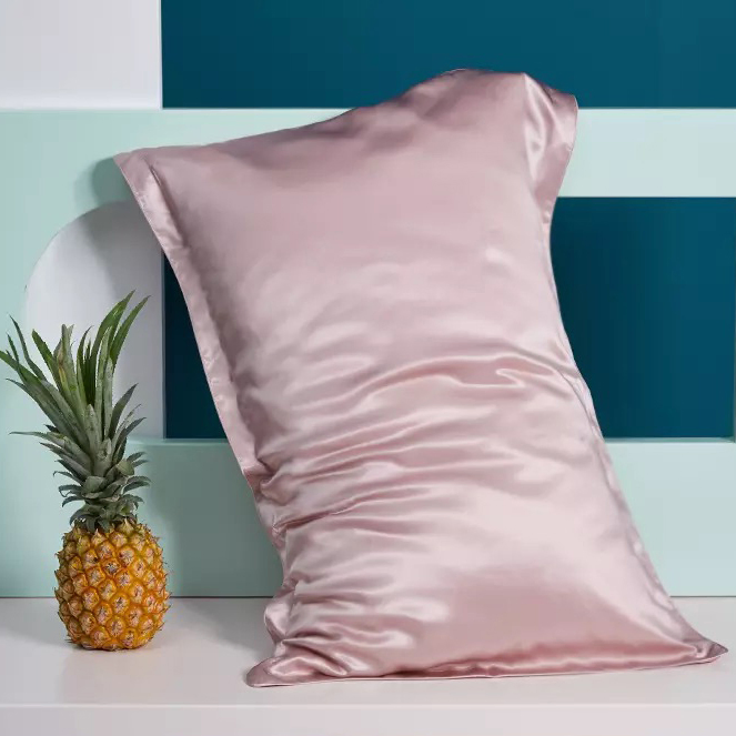 Oxford Silk Pillowcase with Gift Box Silk Pillowcase Plain Dyed Silk Pillowcase