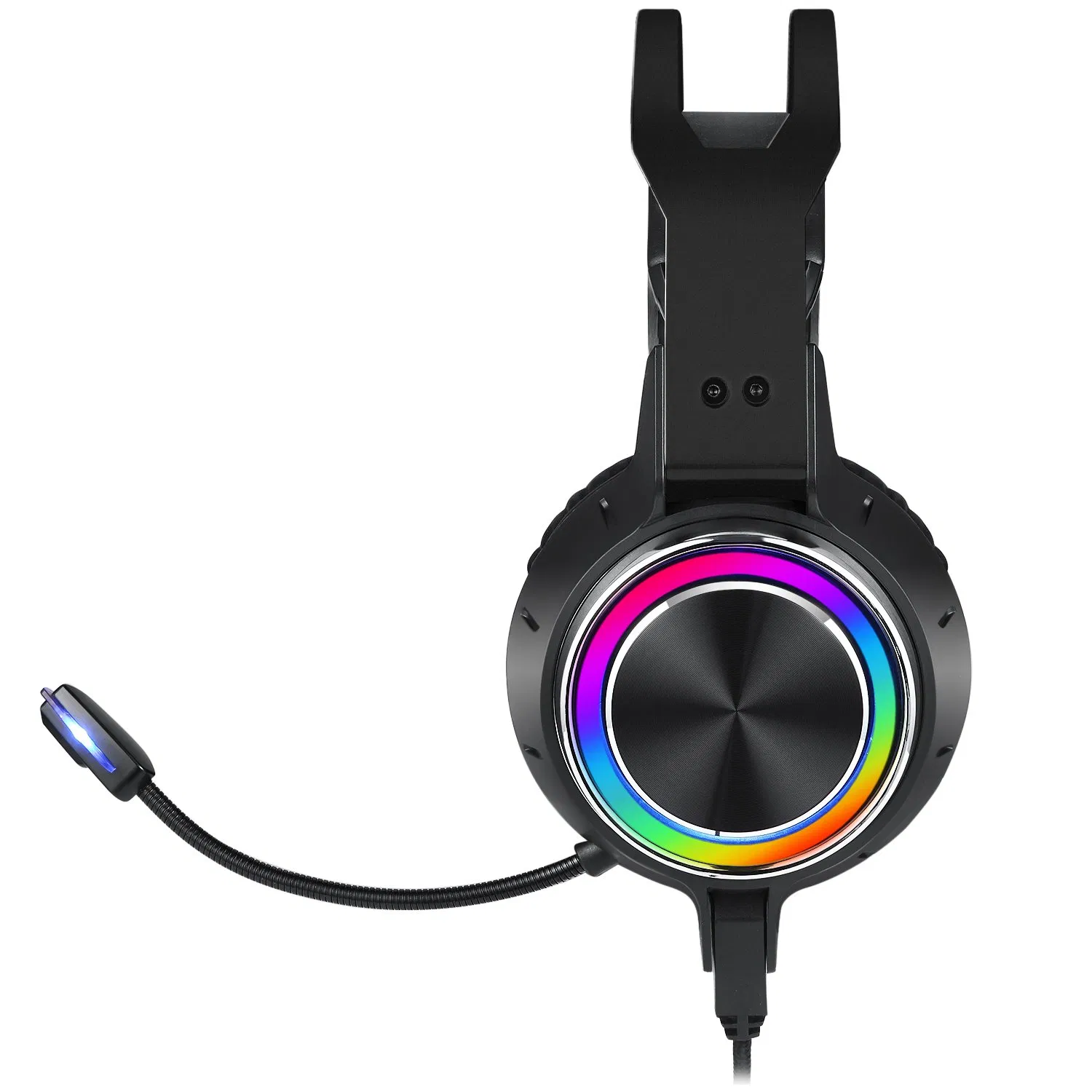 3.5 mm RGB Light Gaming Headset for PC Wired Gamer Headphone Stereo Sound Earphone with Mic and LED Light Stereo Headband Headset RoHS