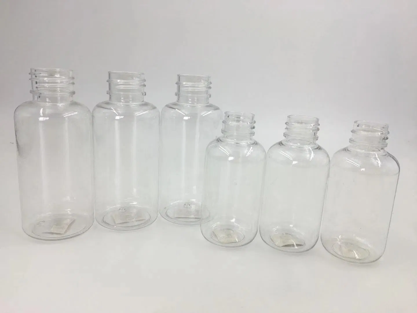 in Stock Our Warehouse Cheap Price Shoulder-to-Shoulder Clear Plastic Transparent Pet Bottles