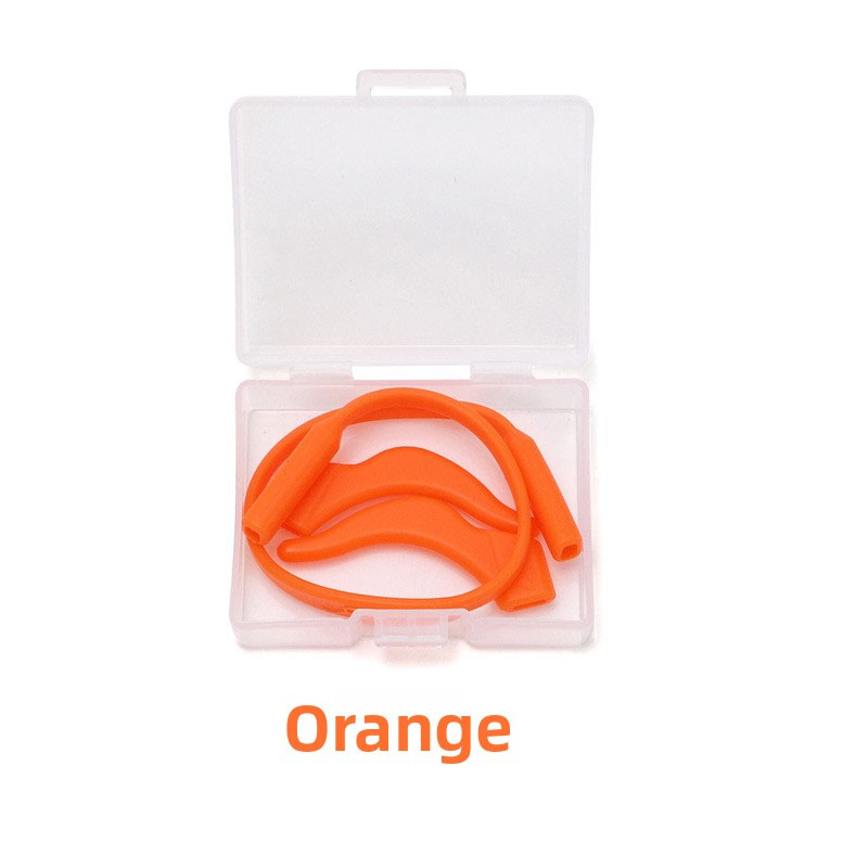 Multi - Color Portable Durable High - Elasticity Silicone Eyeglass Ear Hook and Strap Set