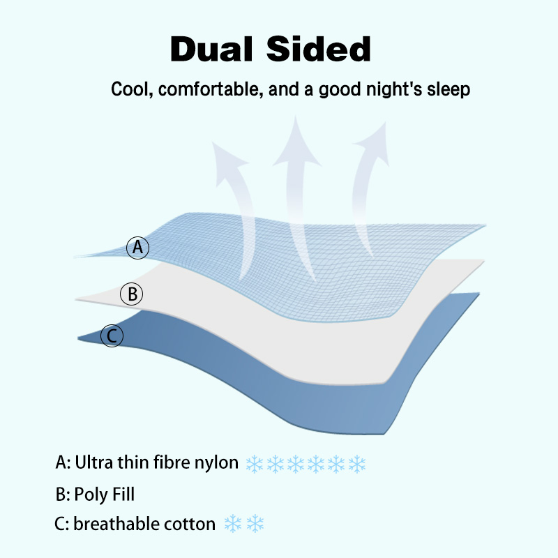 Skin Friendly Summer Cooling Blanket Kids Adults Summer Comforter Factory Supply Bed Sleep Throw Blanket