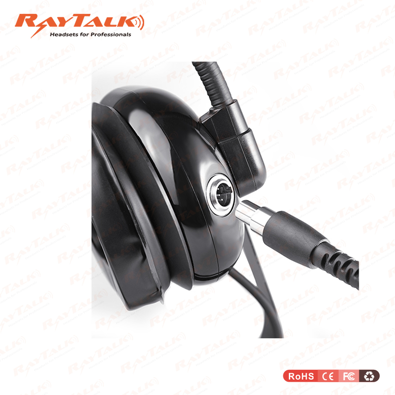 Гарнитура с активным шумоподавлением для раций Motorola/Kenwood
