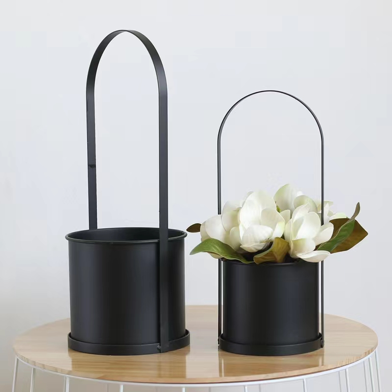 Steel Planter Pot for Home Deco and Furniture Europe Design