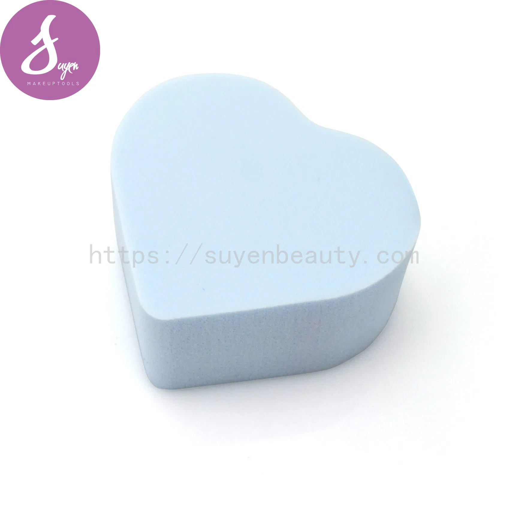4PCS Heart Shape Makeup Puff Natural Latex Make up Tool