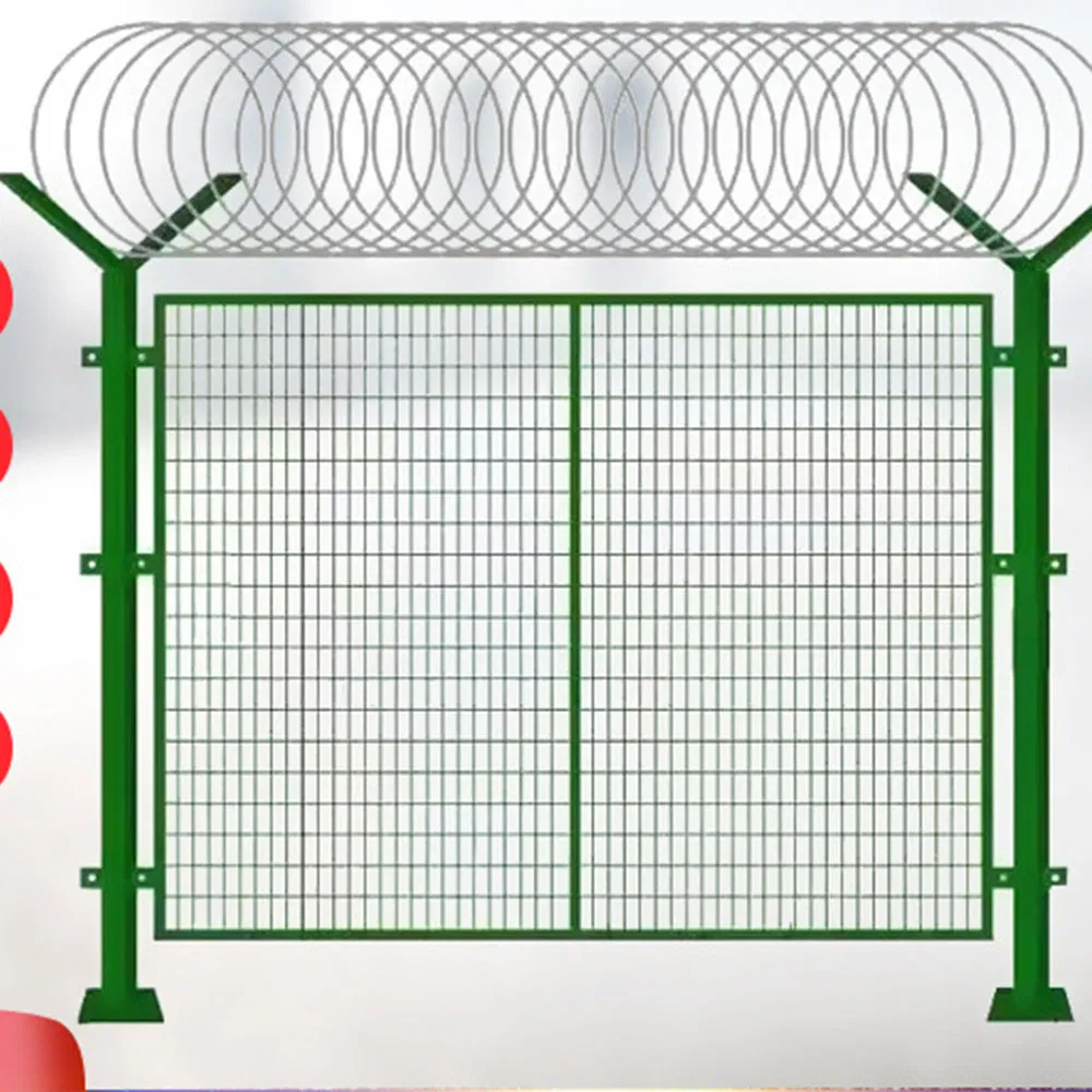 Factory Stock Wholesale Barbed Wire Anti-Climbing Isolation Fence