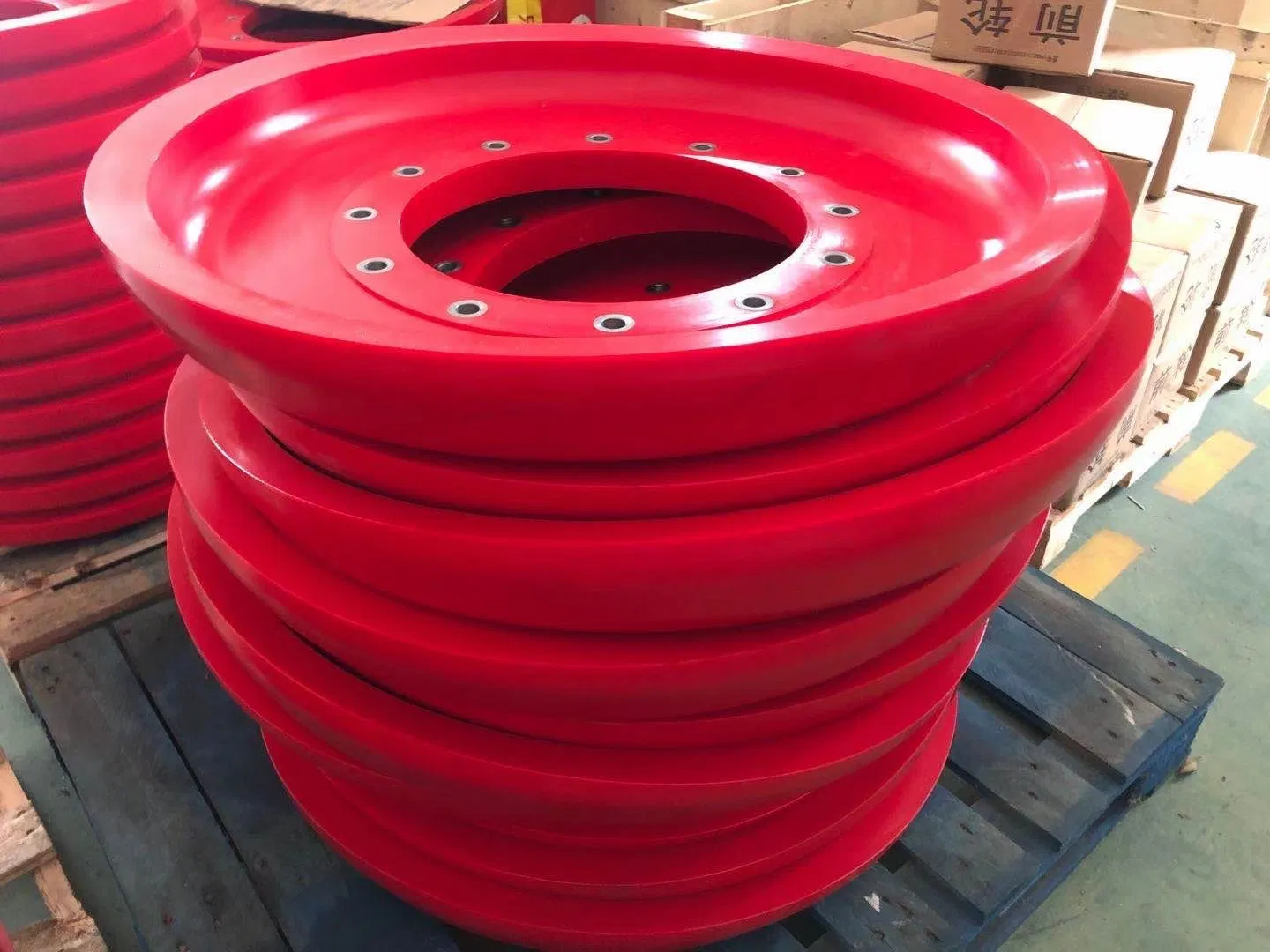 PU Guide Wheel for Stone Polish Industry