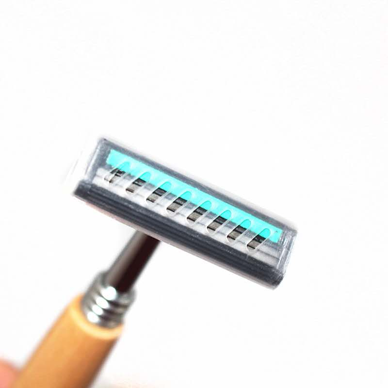 OEM BPA Free Wooden Bamboo Shaving Razor
