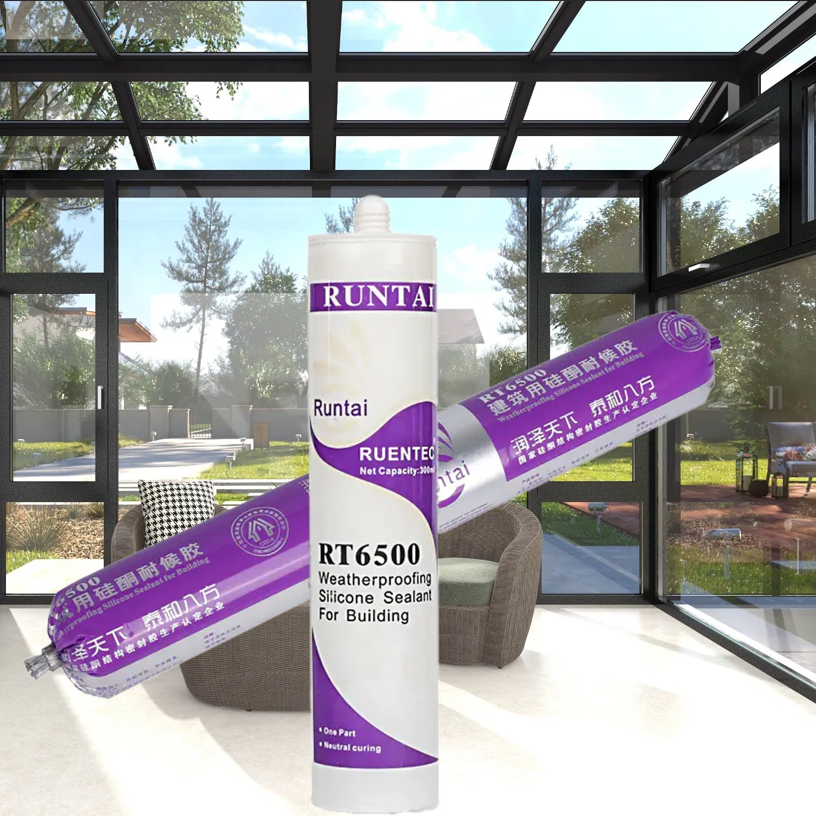 Ultimate Outdoor Silicone Sealant for Weatherproof Glass Applications
