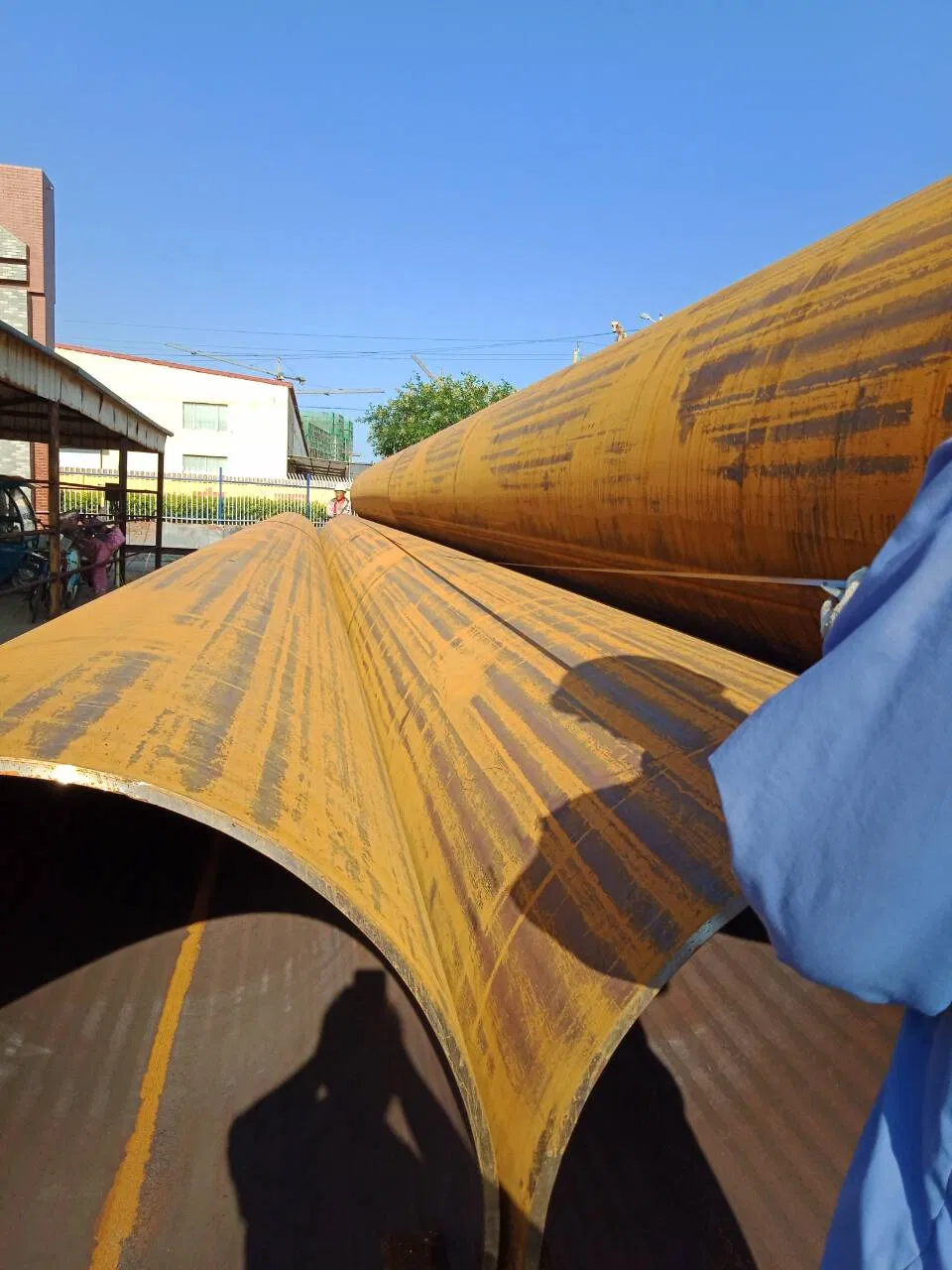 S355jr LSAW Pipe for Offshore Platform Project