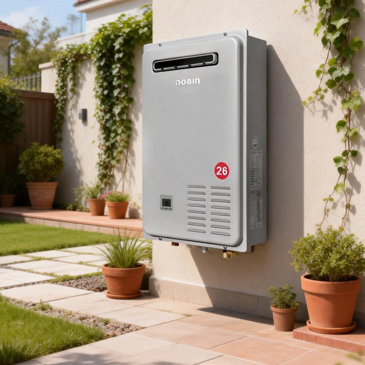 Powerful Gas Water Heater: 50kw Consumption 26L Capacity