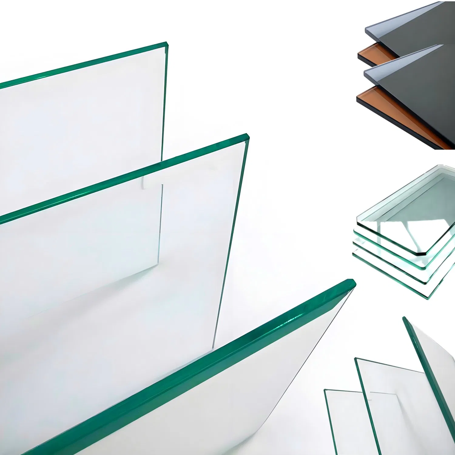 3.2mm Framed Painted Door Tempered Glass for Household Applaince