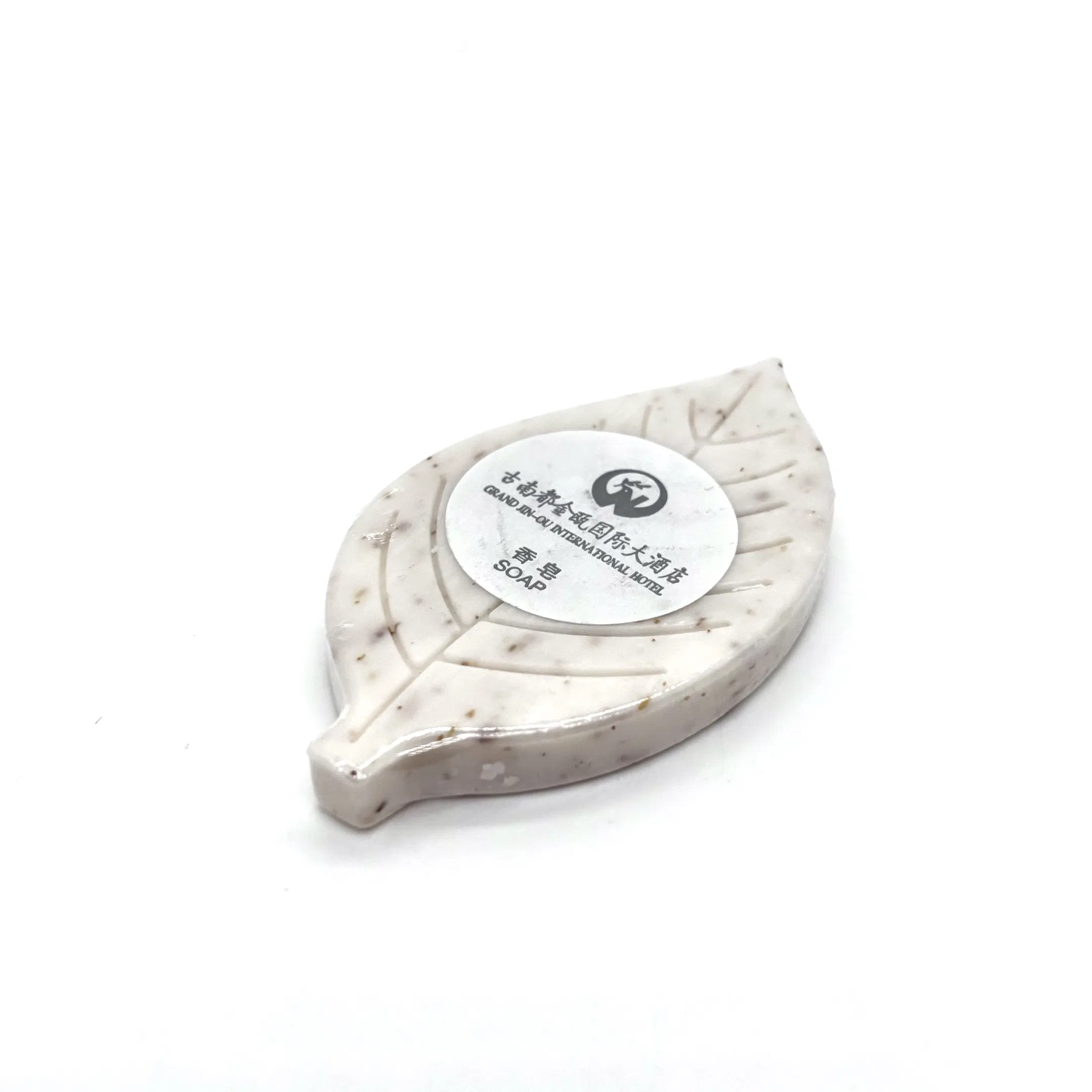 20g Bran Soap - Leaf-Shaped, White, Fragrance Bar 03