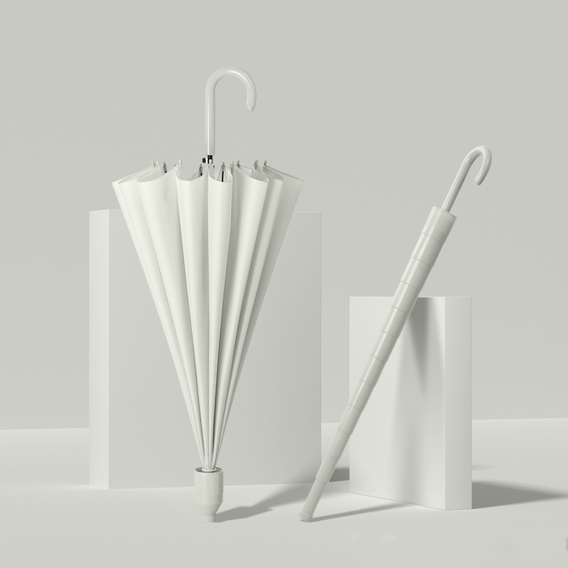 Компактный дорожный зонт с ветроустойчивым каркасом