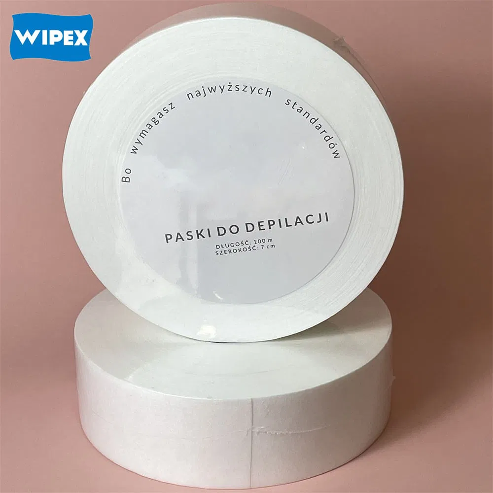 Beauty Salon Body Facial Non Woven Disposable Hair Removal Wax Strips