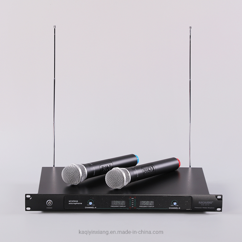 Dual Channel Handheld Wireless Microphone Long Range Wireless Microphone
