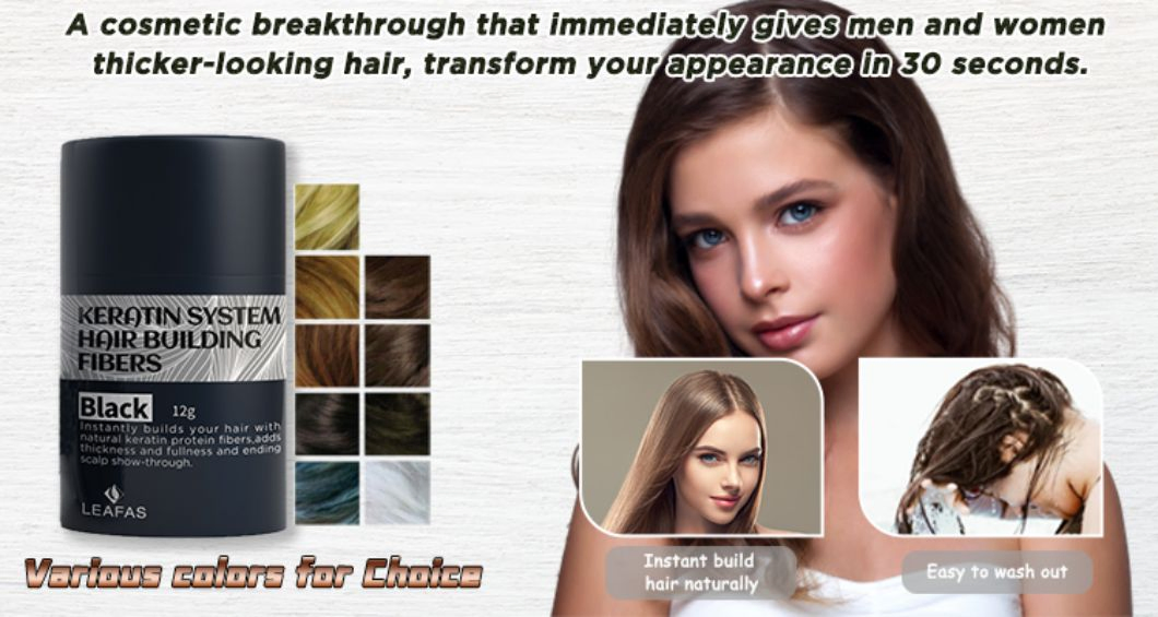 Keratin Hair Loss OEM Hair Building Fibers