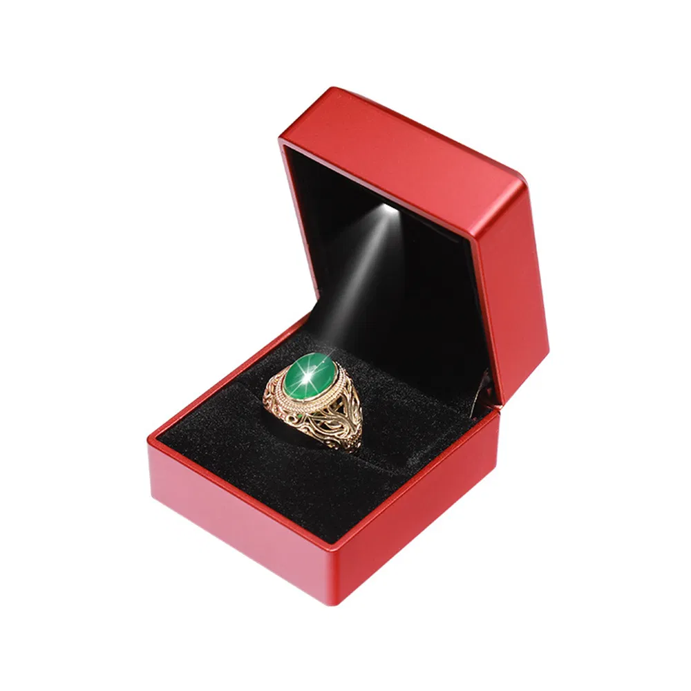 Jewelry Gift Box with LED Light for Ring Pendant Bangle Bracelet Necklace