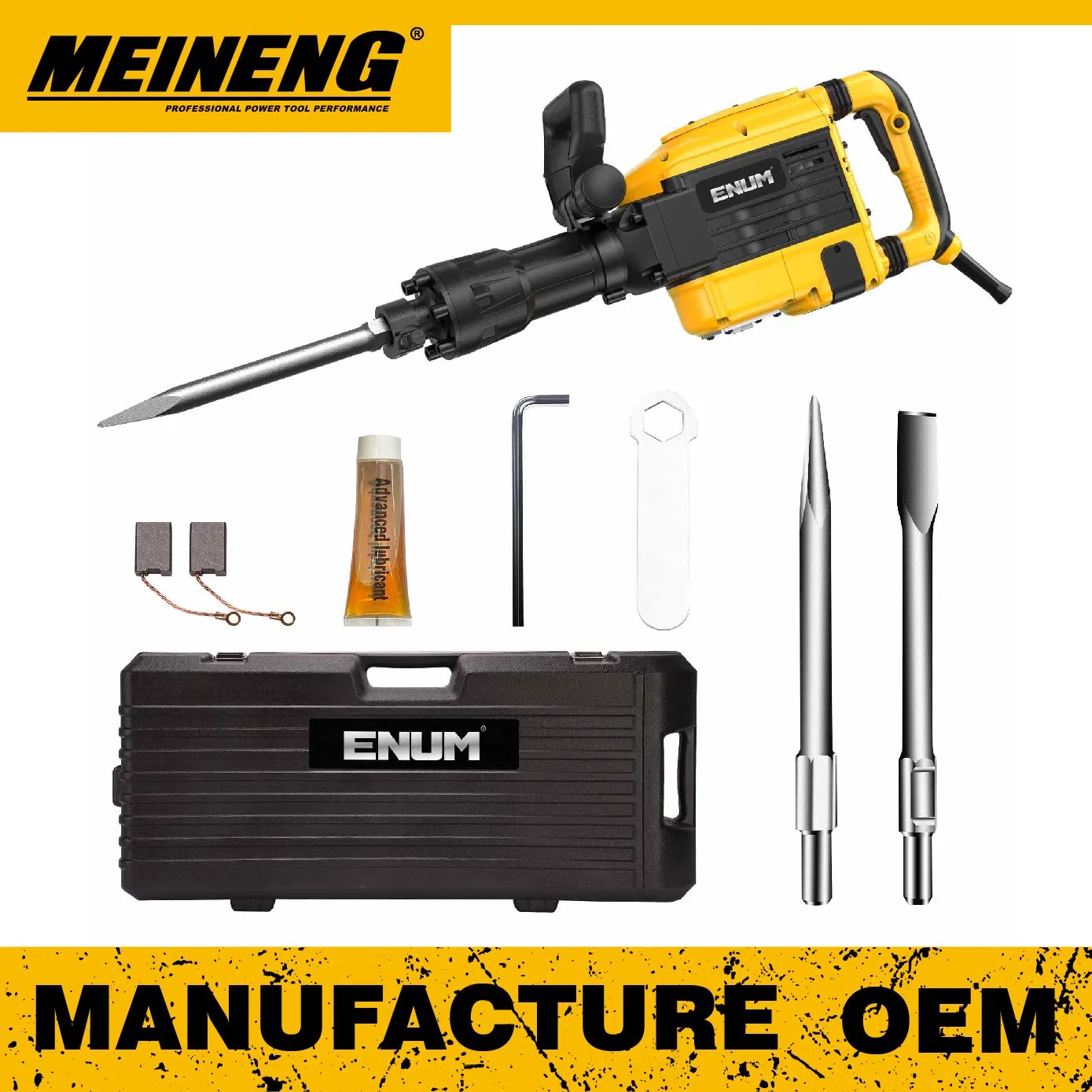 Professional 3125 Demolition Hammer for Heavy-Duty Construction Tasks