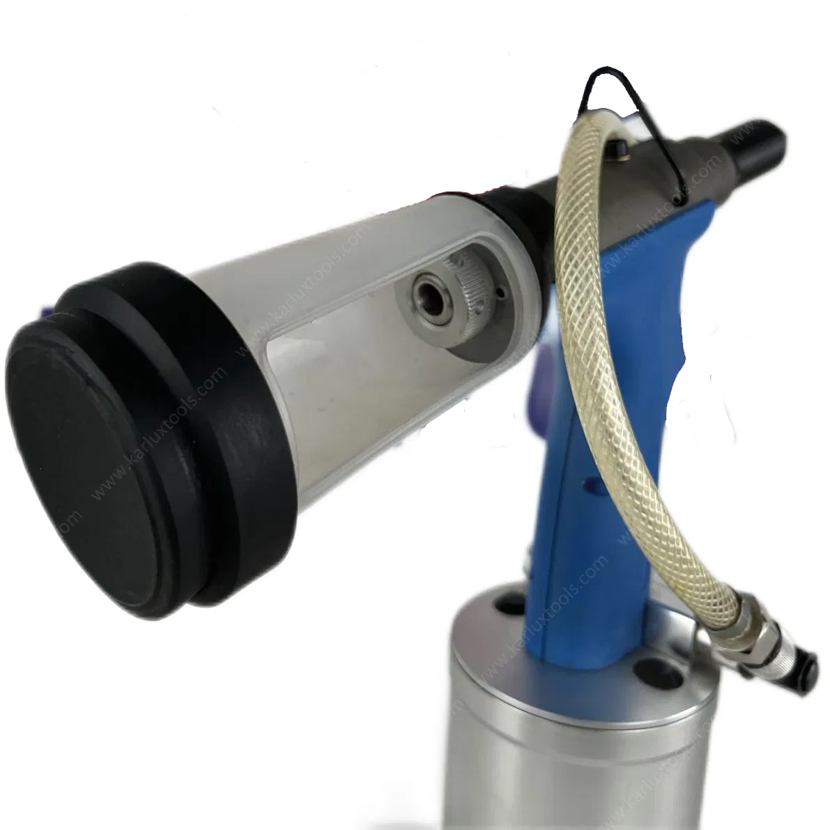 Hydraulic Pneumatic Air Riveter with Riveting Ability 4.0 to 6.4 Stainless Steel Aluminium Rivet Pop Riveting Tools with Stroke 22mm