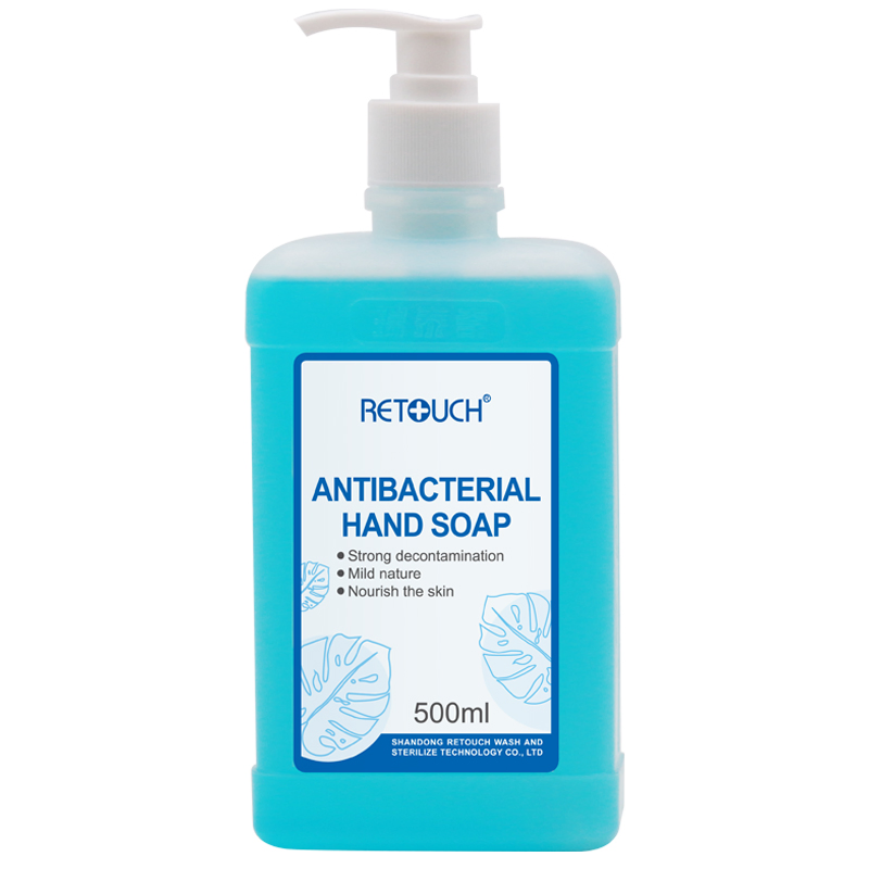 Hand Soap Antibacterial Liquid Hand Soap OEM 500ml Liquid Hand Wash Soap for Hospital