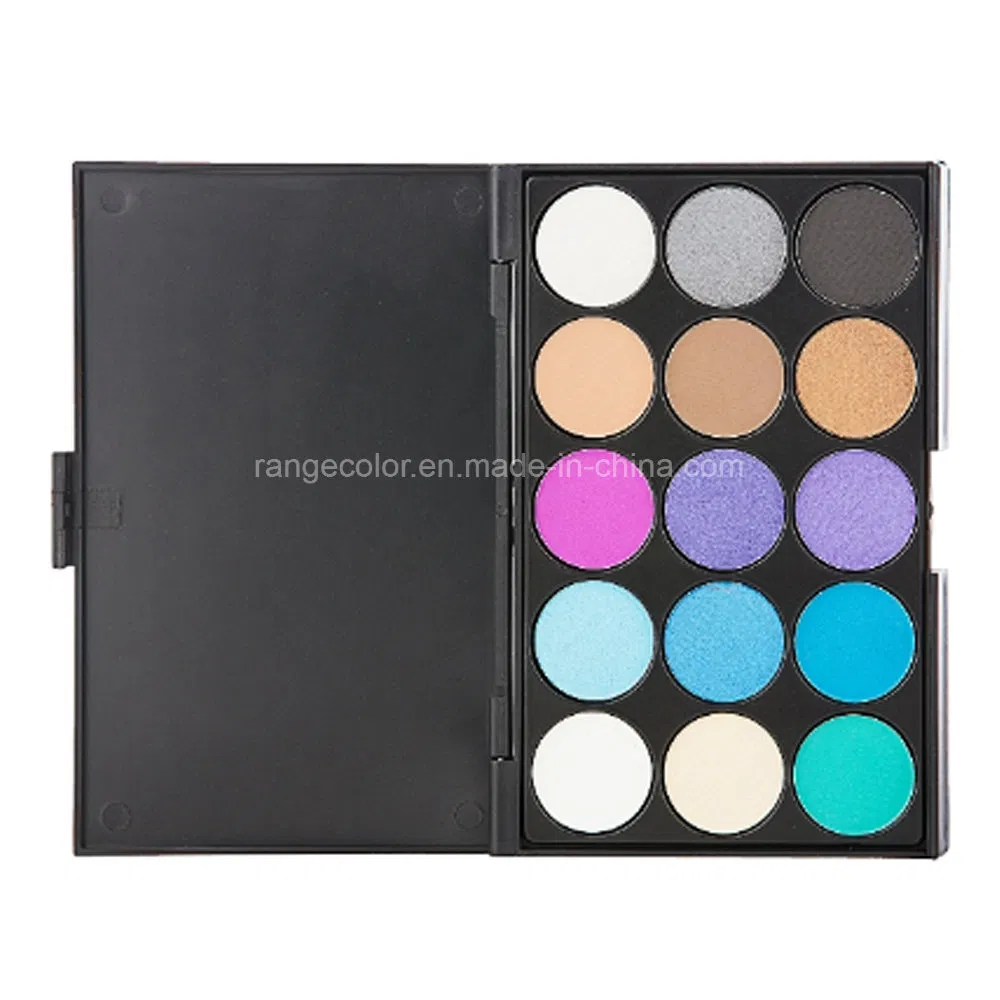 Private Label Shimmery Eye Shadow 15 Color Mineral Eyeshadow Colour Palette