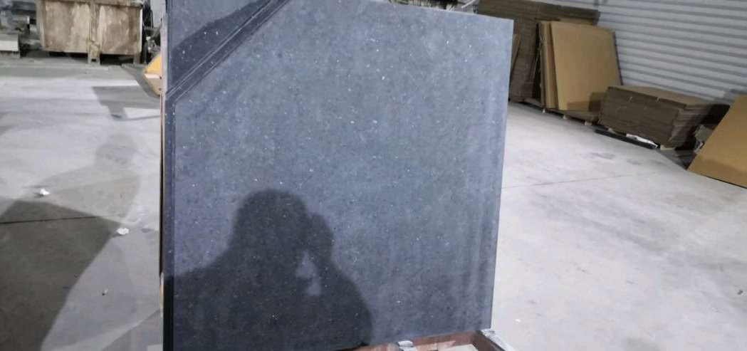 Black Granite Fireplace Parts for Stove Hearth Pad